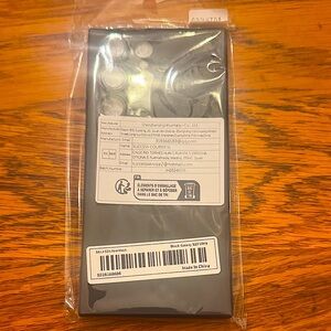 Black Cell Phone Case for Samsung Galaxy S23 Ultra